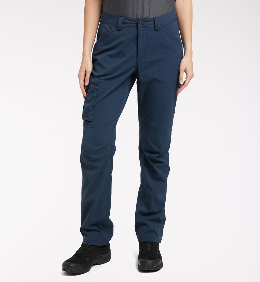 Haglöfs Womens Mid Forest Hiking Pants Dark Blue New Zealand 26945CTYM